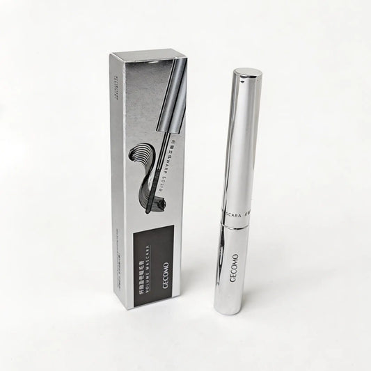 Steel Spiral Brush Mascara Volumizing Waterproof Curling Smudge Proof Non Clumping Lengthening Eyelash Makeup Portable Eye Cosmetic for Daily Women Eye Makeup Bottom
