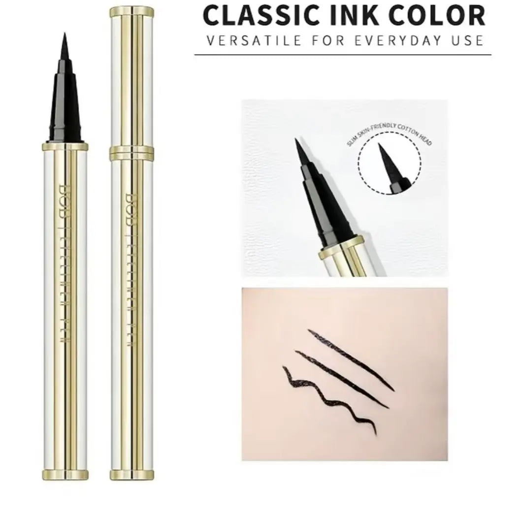 Waterproof Lambskin Eyeliner Pen - Resistant to Smudges, with a Long-Lasting, Smooth and Thick Tip, Perfect for Creating Clear Eye Makeup, Suitable for All-Day Wear and for Beginners - Women'S Daily Makeup Tools, Cosmetics and Professional Beauty Products