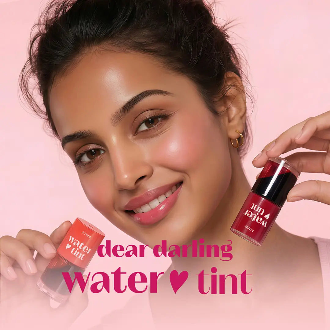 [ETUDE Official] NEW ARRIVAL | Dear Darling Water Tint | 2-In-1 Lip & Cheek Tint | Viral K-Beauty Lip Stain | Long-Lasting Wear | Hydrating Formula | Smudge-Proof Wear | Vivid Buildable Color
