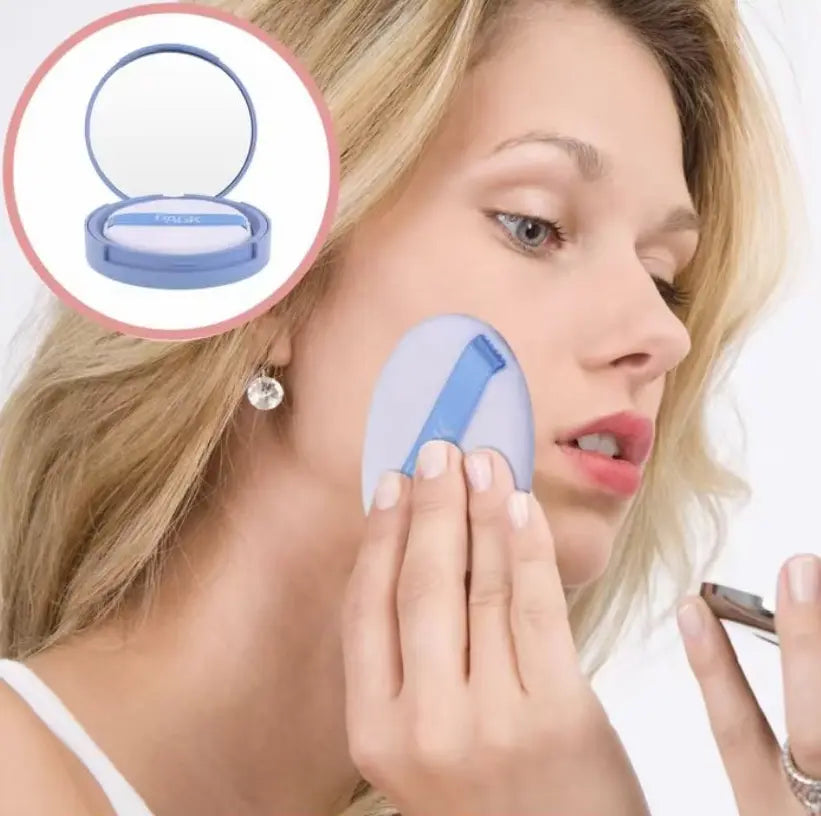 Summer Oil Control Matte Perfections Pressedpowder-Waterproof Face Powder,Oil Control Facepressed Powder,Waterproof Settingpowder,Waterproof Long Lasting Finishing Powder