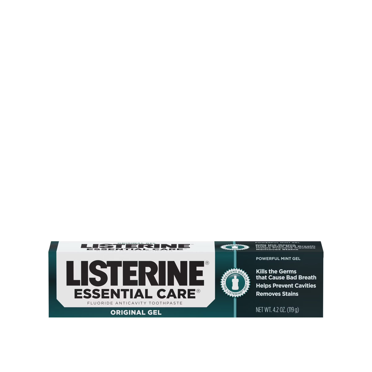 (2 Pack)  Essential Care Original Gel Fluoride Mint Toothpaste Oral Care, 4.2 Oz