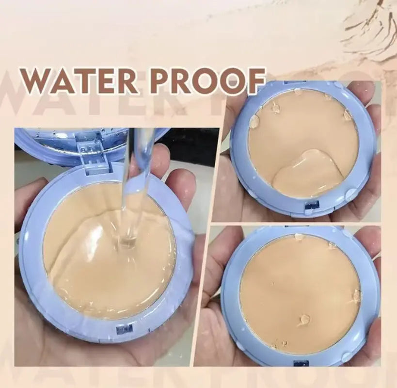 Summer Oil Control Matte Perfections Pressedpowder-Waterproof Face Powder,Oil Control Facepressed Powder,Waterproof Settingpowder,Waterproof Long Lasting Finishing Powder